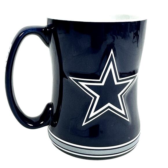 Official Dallas Cowboys Boelter Brands 2018 Blue Star Coffee Mug-Pristine! - Picture 4 of 7